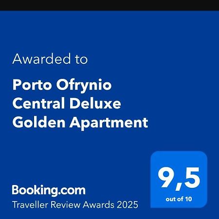 Porto Ofrynio Central Deluxe Golden Apartment Офринио Экстерьер фото